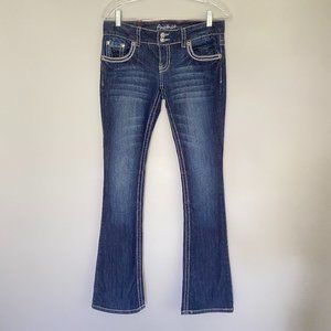 Amethyst Low-Rise Bootcut Junior Jeans Size Junior 5